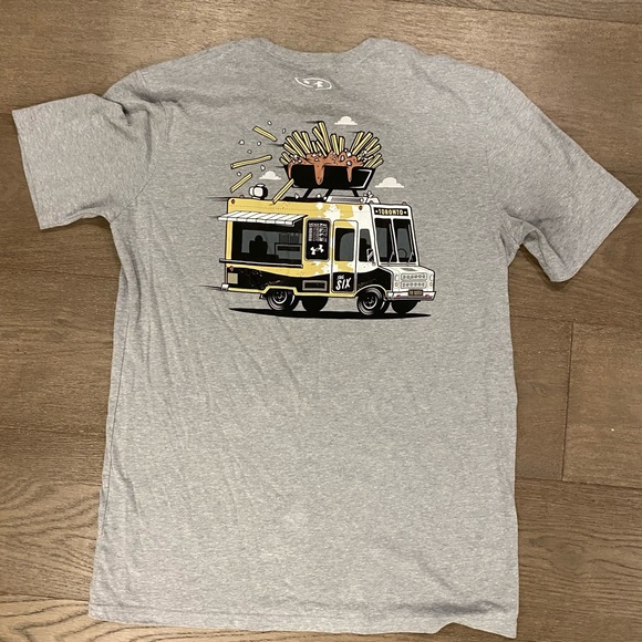 Rare Under armour Toronto poutine/food truck tshirt - Picture 3 of 6